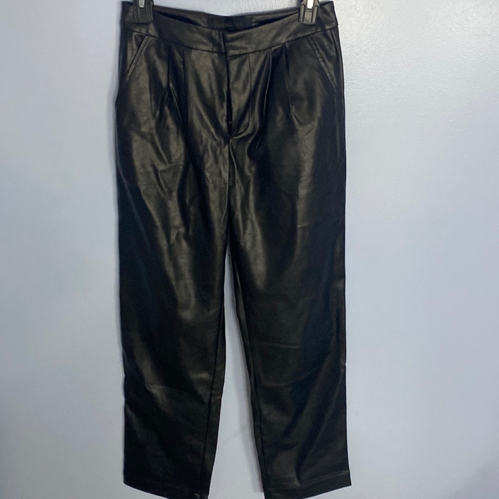 Black Leather Pants